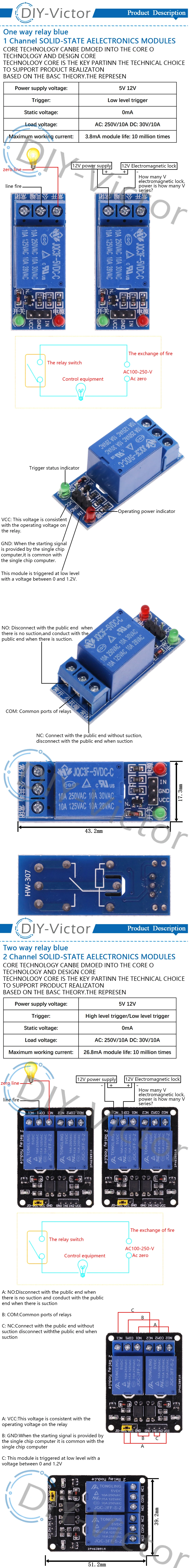 1 2 4 6 8 Channel DC 5V 12V Relay Module with Optocoupler Low Level Trigger 1 Way Expansion Board For Arduino Raspberry Pi