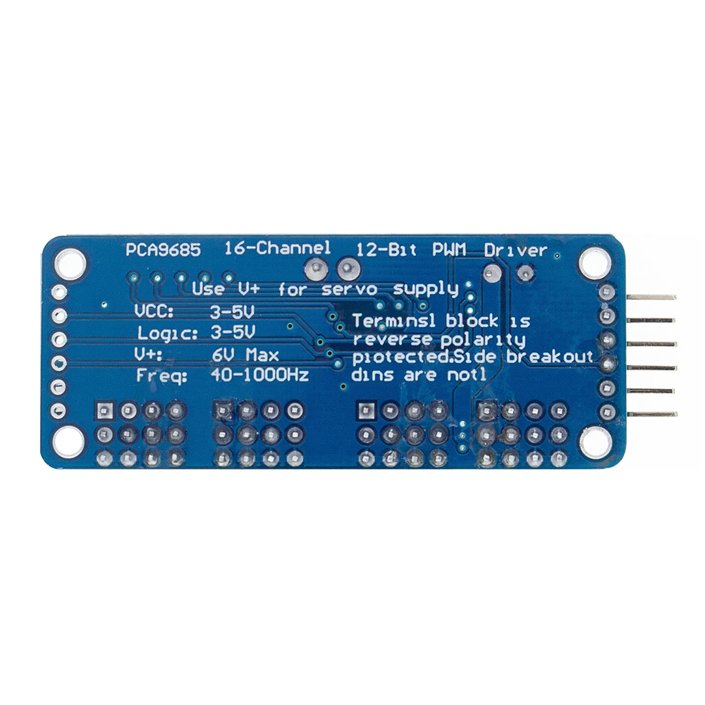1pcs PCA9685 16 Channel 12-bit PWM Servo motor Driver I2C Module Robot