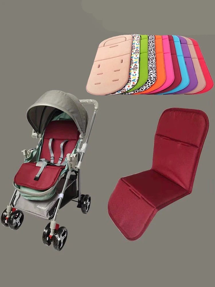 Stroller Seat Cushion Soft Baby Pushchair Car Cart High Chair Seat Trolley Cushions Kids Stroller Mattress Soft Pad Large Sizes