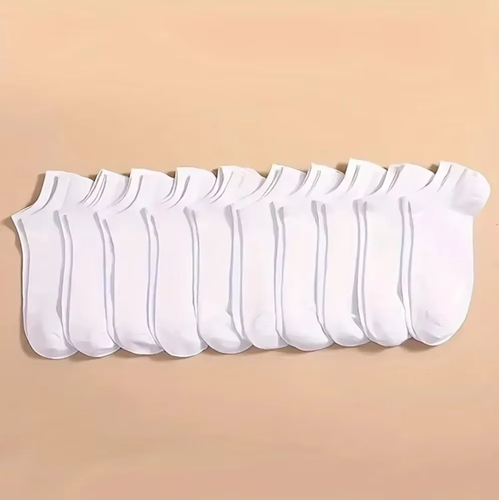 3 Pairs Men's Comfort Fit Cushion Performance Athletic Crew Socks For Outdoor Sports