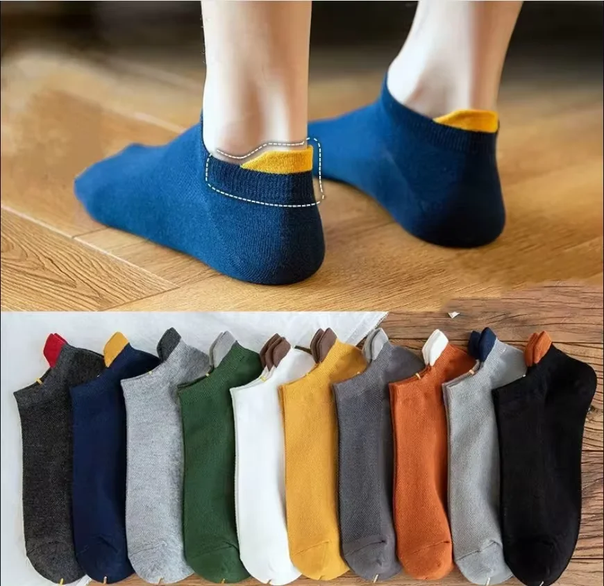 3 Pairs Men's Comfort Fit Cushion Performance Athletic Crew Socks For Outdoor Sports