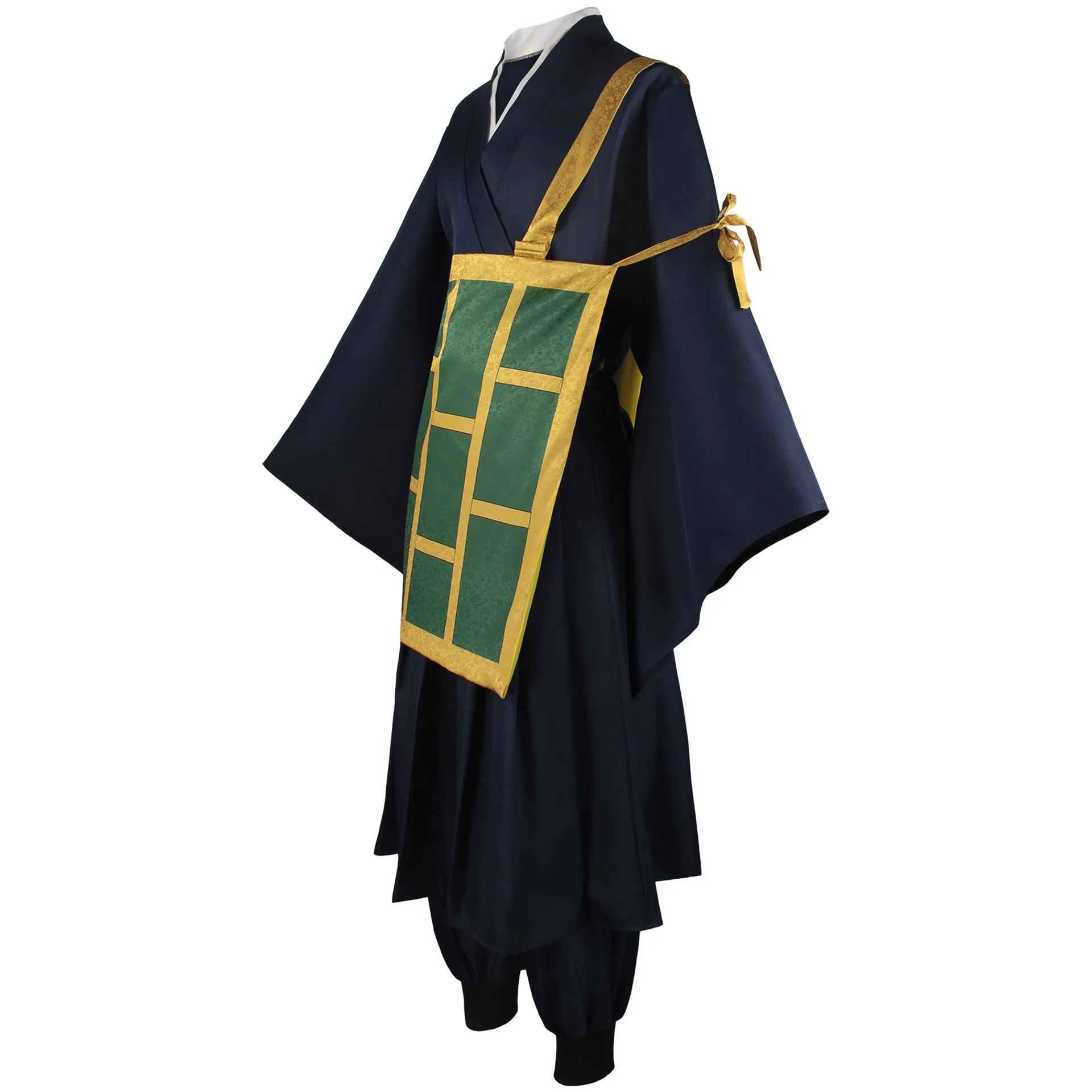 Geto Suguru Cosplay Costume Black Blue Kimono School Uniform Anime Clothe Halloween Costumes For Women Man