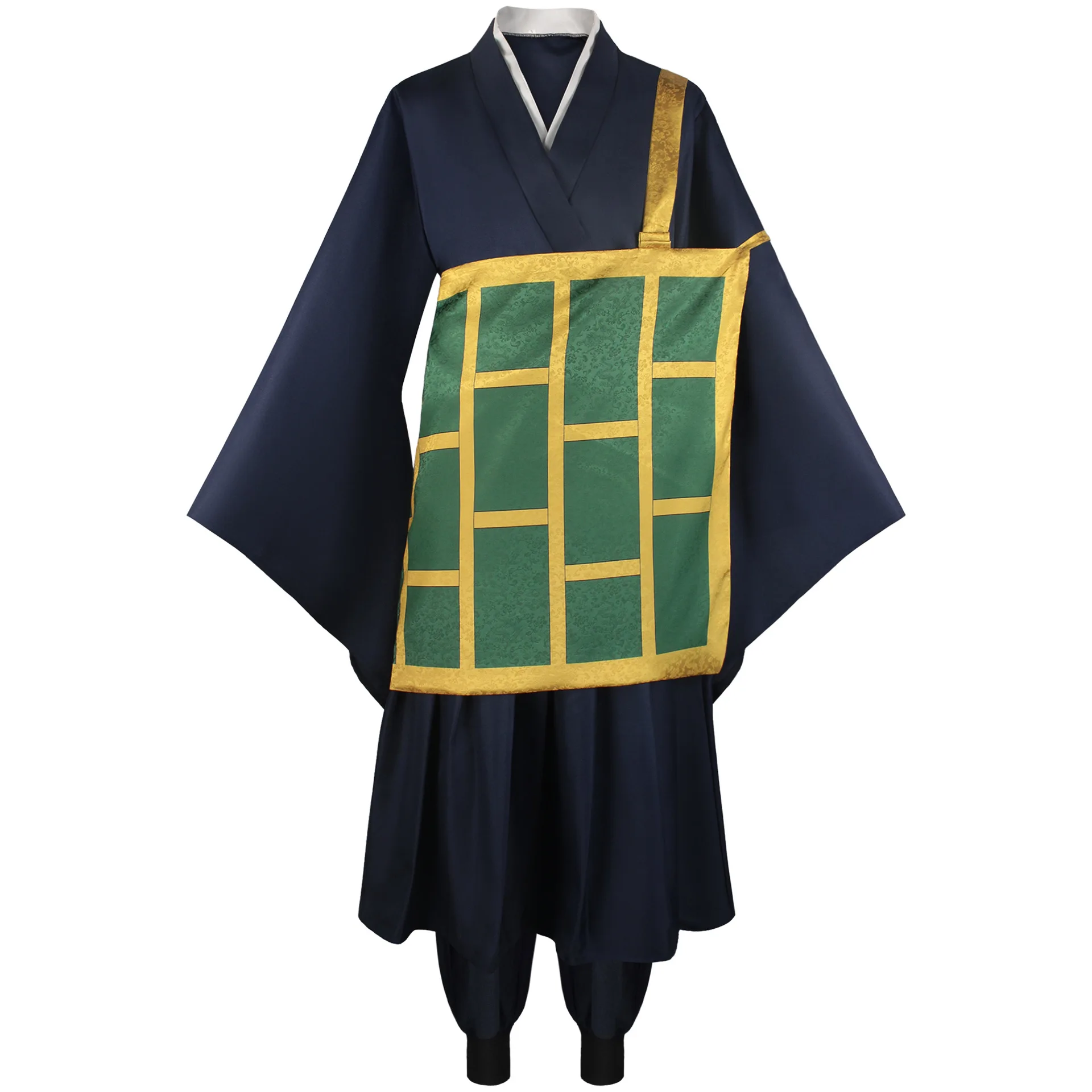 Geto Suguru Cosplay Costume Black Blue Kimono School Uniform Anime Clothe Halloween Costumes For Women Man