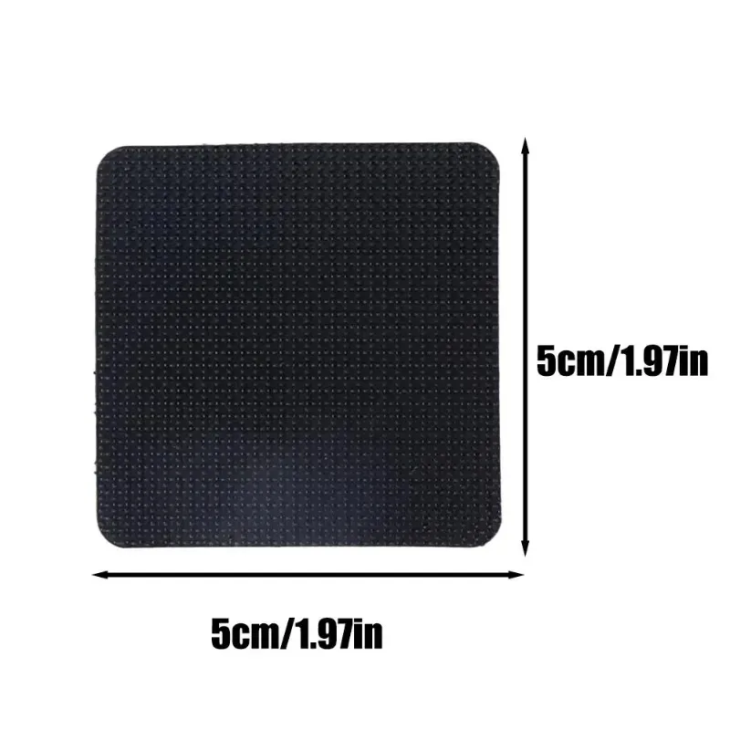 Double Faced Adhesive Patch Car Carpet Fixing Stickers Home Office Foot Mats Carpets Anti Skid Grip Nylon Tape Hook And Loop Pad