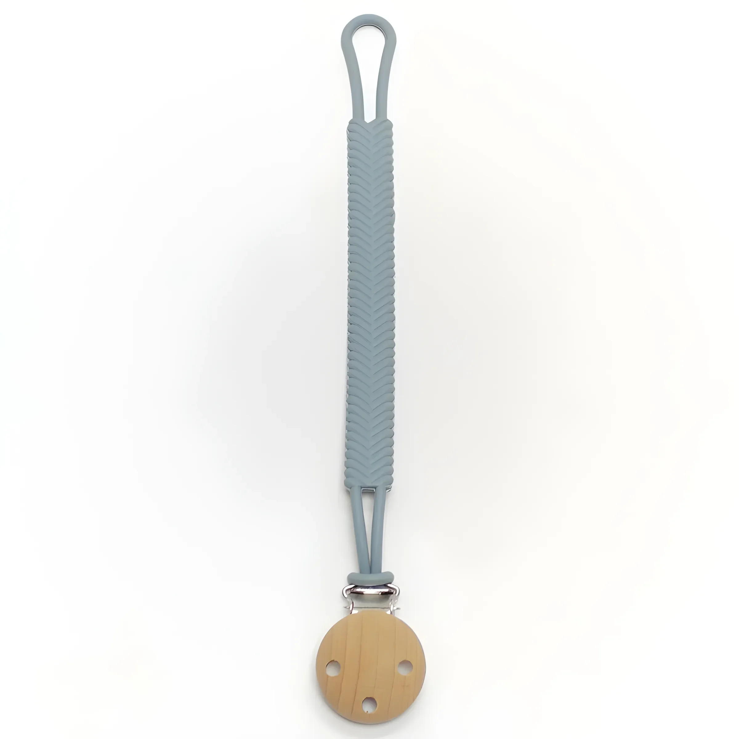 Baby Pacifier Teether Anti Drop Chain Rope Food Grade Silicone One Pacifier Chain Pendant