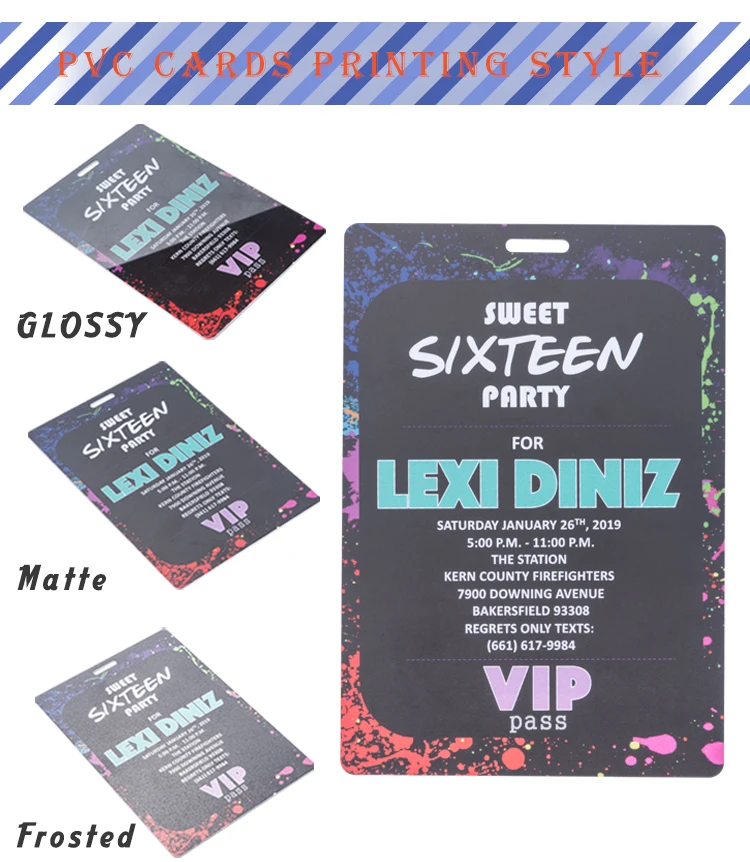 Customized Business or Personal Card with Multiple Options and NO Minimum Order Quantity