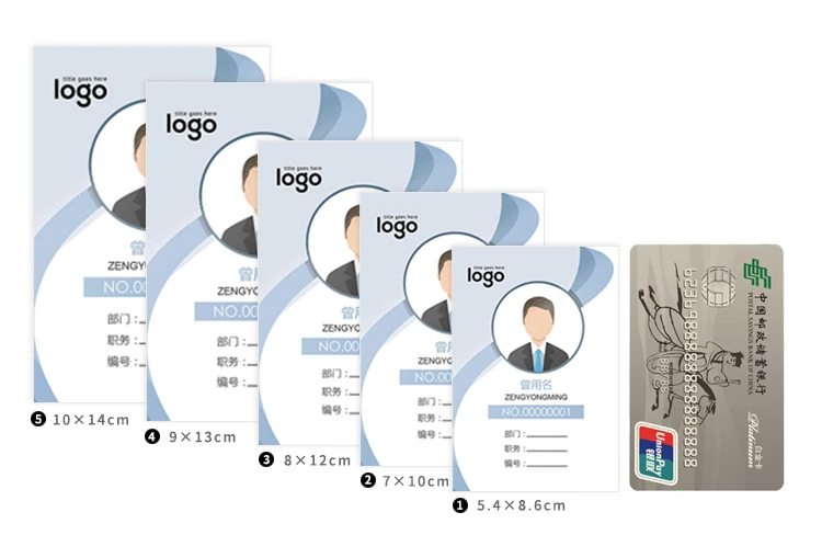 Customized Business or Personal Card with Multiple Options and NO Minimum Order Quantity