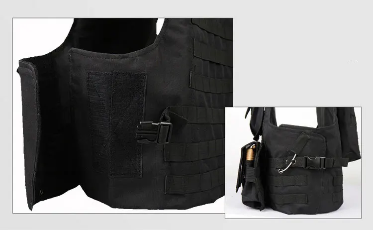 Tactical Vest CS Game Airsoft Assault Molle Vest Equipment Outdoor Clothing Hunting Camouflage Vest Combat Security Waistcoat