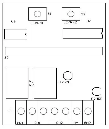 WIFI Garage Door Opener Gate Receiver 2CH 433mhz Universal Fixed Rolling Code Multi Brand Controller Switch Works with Tuya