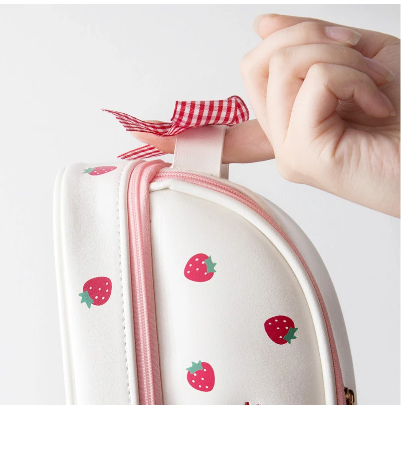 Kawaii Pencil Case Large Capacity Pencil Box Pouch Holder Box Office School Supplies for Kids Pretty Stationery Organizers Gift