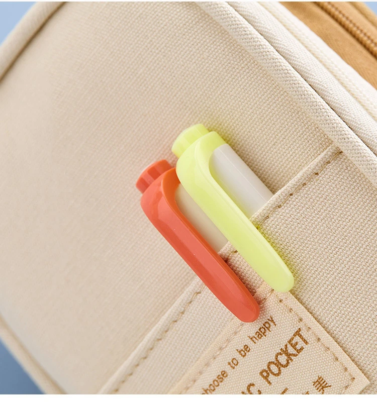 Large Big Creative Pencil Case Cute Kawaii Pencil Cases Storage Pen Bag Stationery Box School Students Supplies