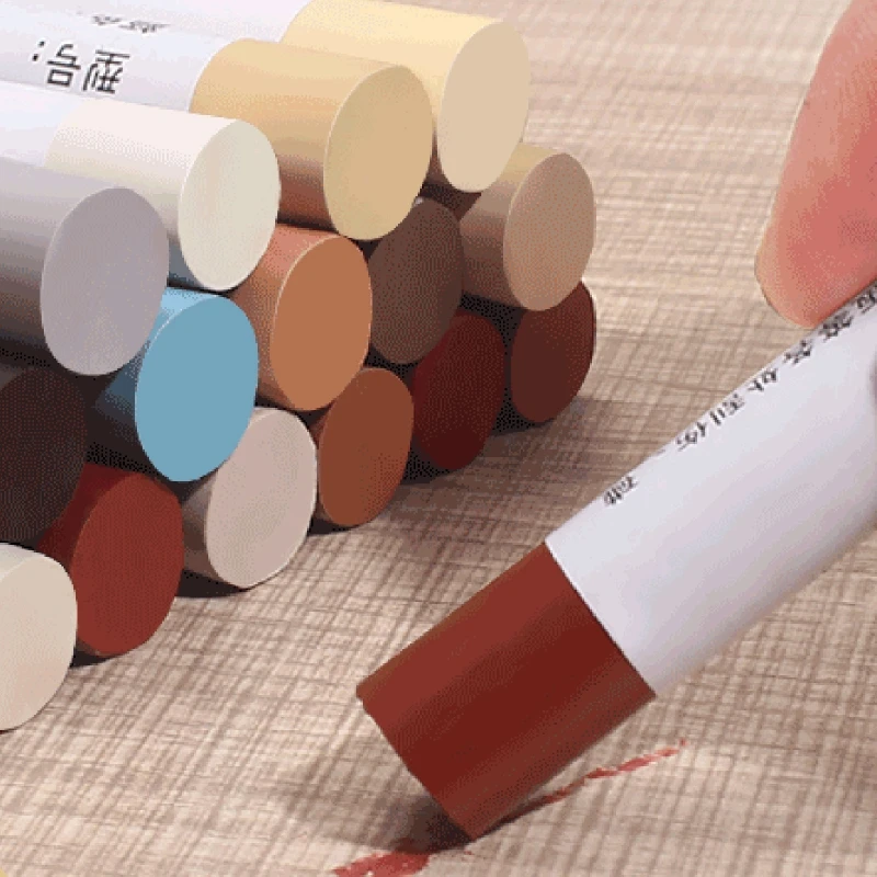 Wax Wooden Furniture Floor Repair Pens Damaged Scratch Wood Repair Crayons Scratching Post Repair Materials 20 Colors