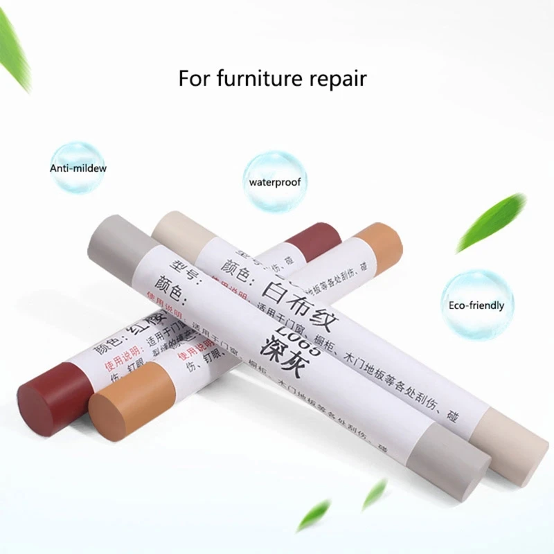 Wax Wooden Furniture Floor Repair Pens Damaged Scratch Wood Repair Crayons Scratching Post Repair Materials 20 Colors