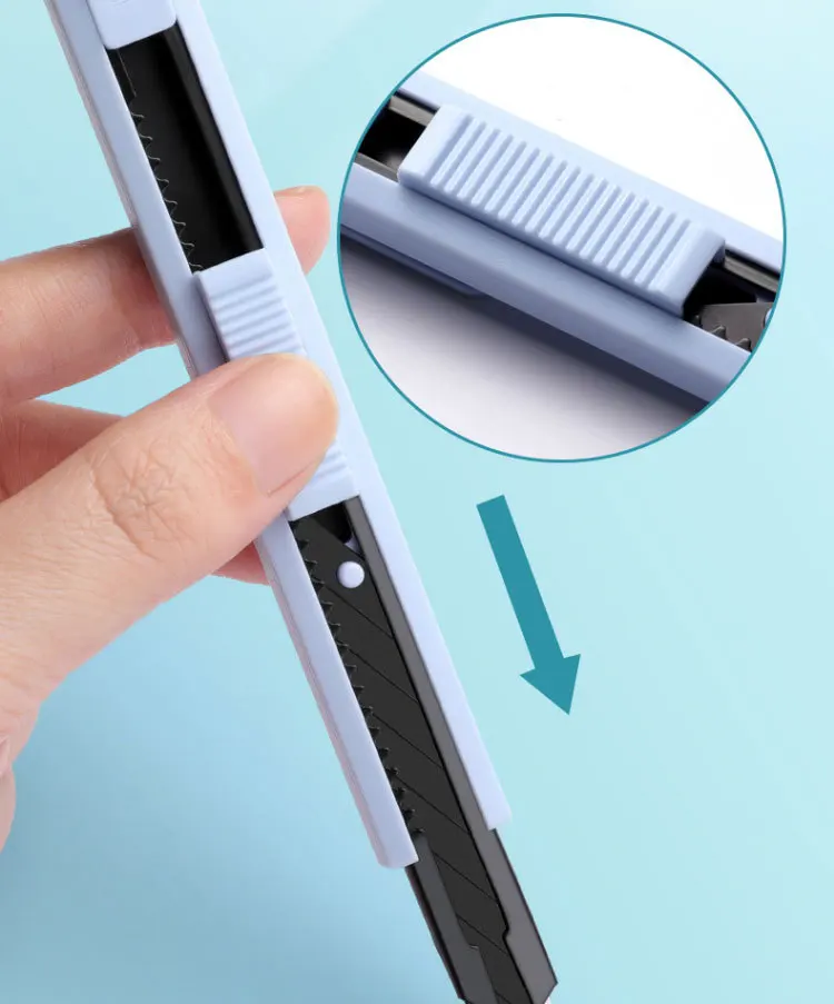 Multifunction Portable Utility Knife W/ Blade Pocket Craft Wrapping Box Paper Envelope Cutter Letter Opener Student Art Supplies
