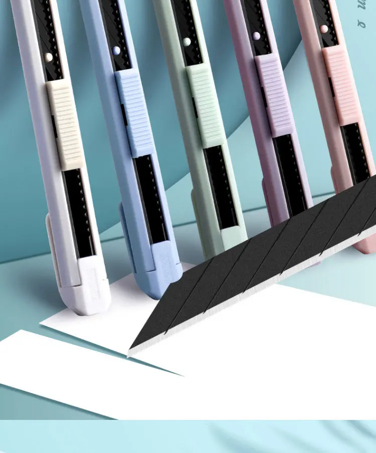 Multifunction Portable Utility Knife W/ Blade Pocket Craft Wrapping Box Paper Envelope Cutter Letter Opener Student Art Supplies