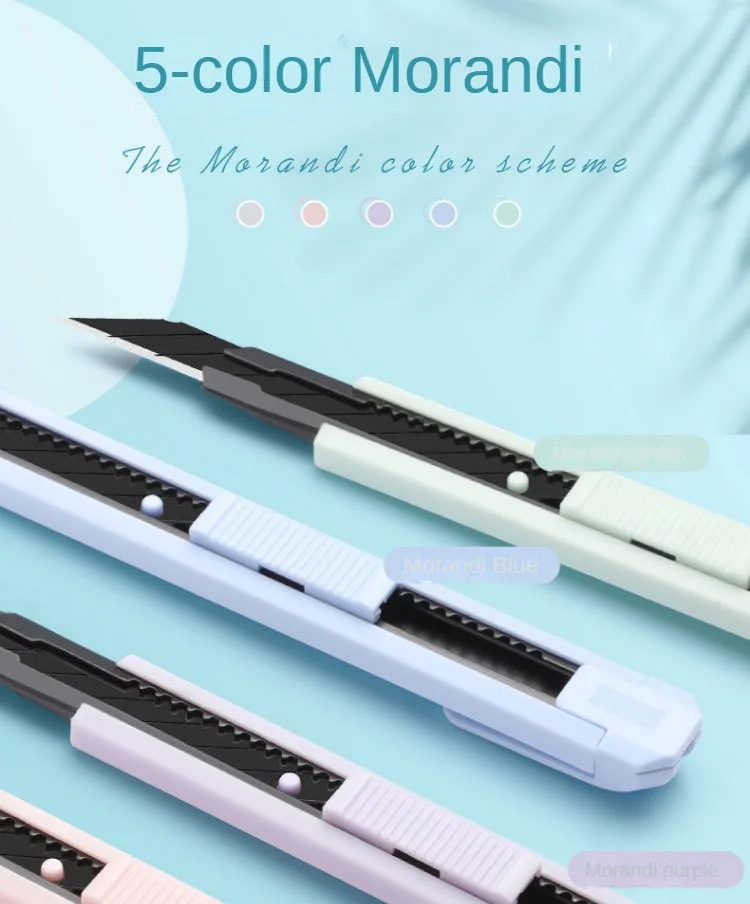 Multifunction Portable Utility Knife W/ Blade Pocket Craft Wrapping Box Paper Envelope Cutter Letter Opener Student Art Supplies