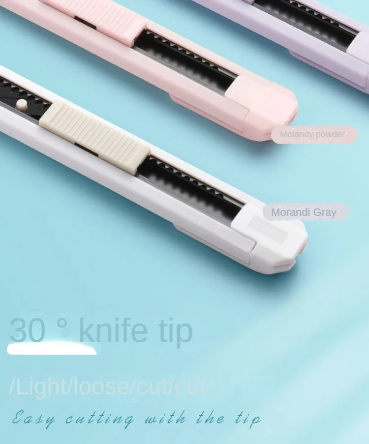 Multifunction Portable Utility Knife W/ Blade Pocket Craft Wrapping Box Paper Envelope Cutter Letter Opener Student Art Supplies