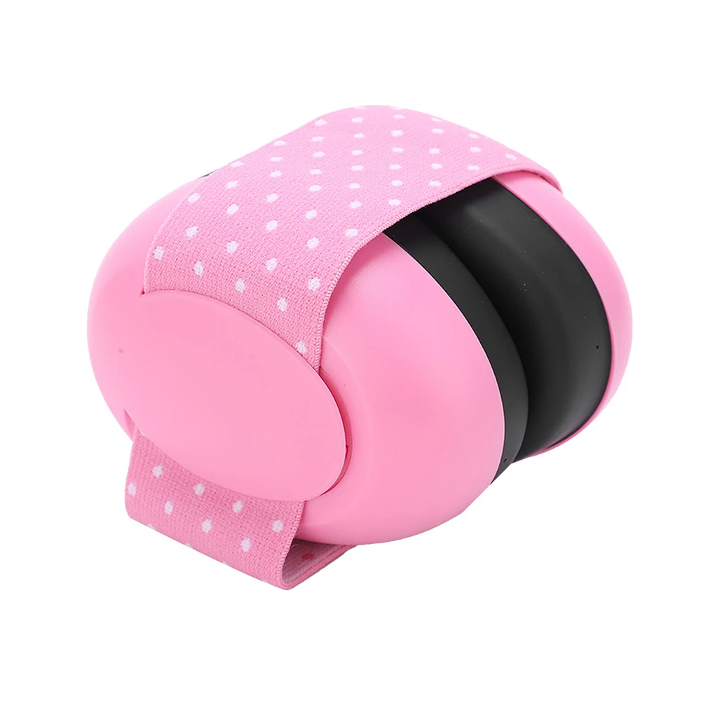 Infant Ear Muffs Noise Cancelling Soft Padded Design Baby Ear Protection Headphones with Elastic Headband