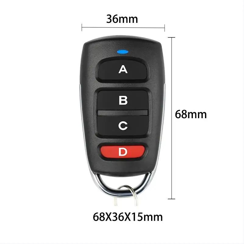 Duplicator 433 Mhz Universal Garage Door Control Remote Control Fixed Learning Code Clone Self-copying Automation For Gates