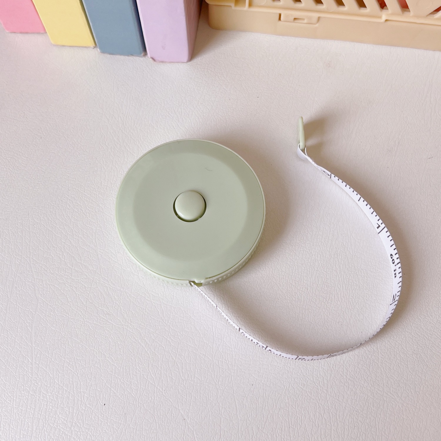 1 Pc 1.5m Portable Retractable Ruler Mini Tape Measure Sewing Leather Ruler Children Height Ruler Centimeter Inch Roll Tape