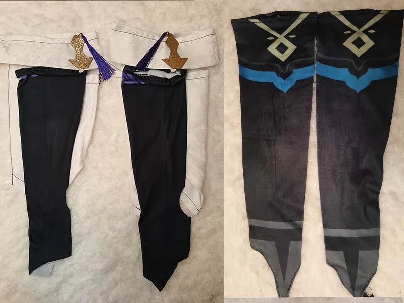 Wanderer Cosplay Costume Full Set with Hats Scaramouche Cosplay Costume Balladeer Cosplay Kimono Halloween