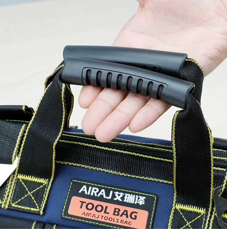 AIRAJ 1680D Multifunctional Tool Bags Oxford Cloth Electrician Bags Waterproof and Wear-Resistant High Capacity Storage Bags