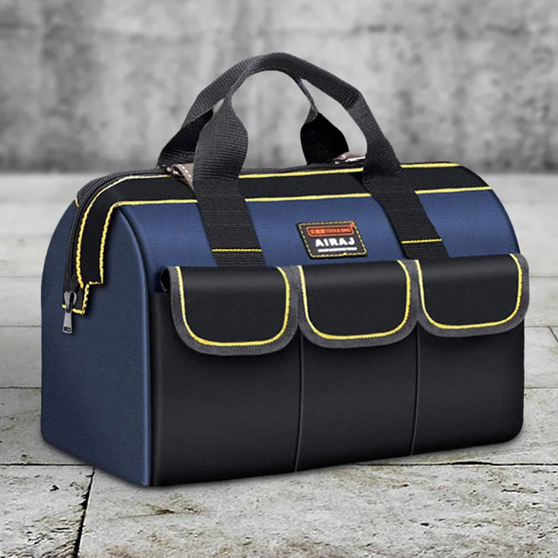 AIRAJ 1680D Multifunctional Tool Bags Oxford Cloth Electrician Bags Waterproof and Wear-Resistant High Capacity Storage Bags