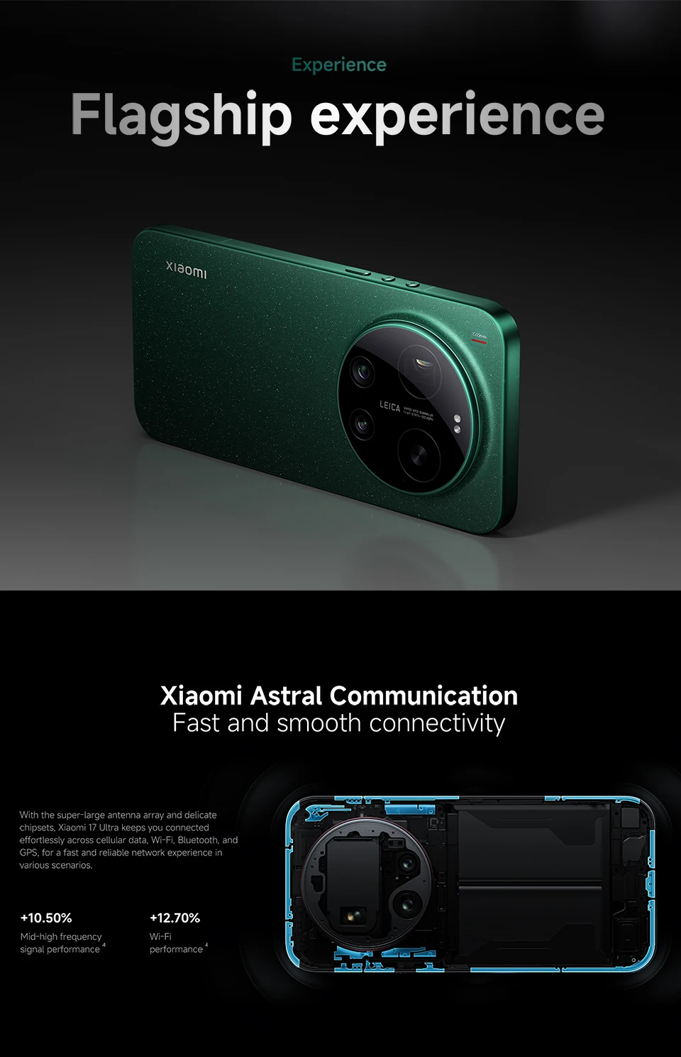 World Premiere Xiaomi 17 Ultra Smartphone 5G Global Version 6.9" OLED Leica Camera 6000mAh Battery Snapdragon® 8 Elite Gen 5 NFC