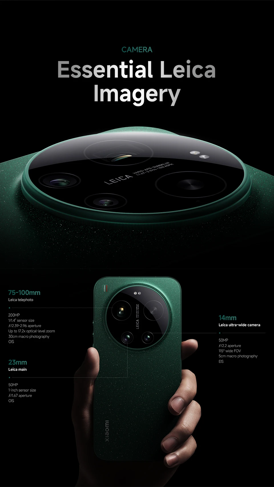 World Premiere Xiaomi 17 Ultra Smartphone 5G Global Version 6.9" OLED Leica Camera 6000mAh Battery Snapdragon® 8 Elite Gen 5 NFC
