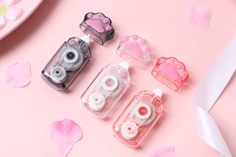 Mr. Paper 3 Style Cute Cat Claw Correction Tape Creative Large Capacity Cute School Supplies Stationery Kawaii Accessories Gifts