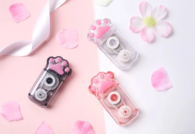 Mr. Paper 3 Style Cute Cat Claw Correction Tape Creative Large Capacity Cute School Supplies Stationery Kawaii Accessories Gifts