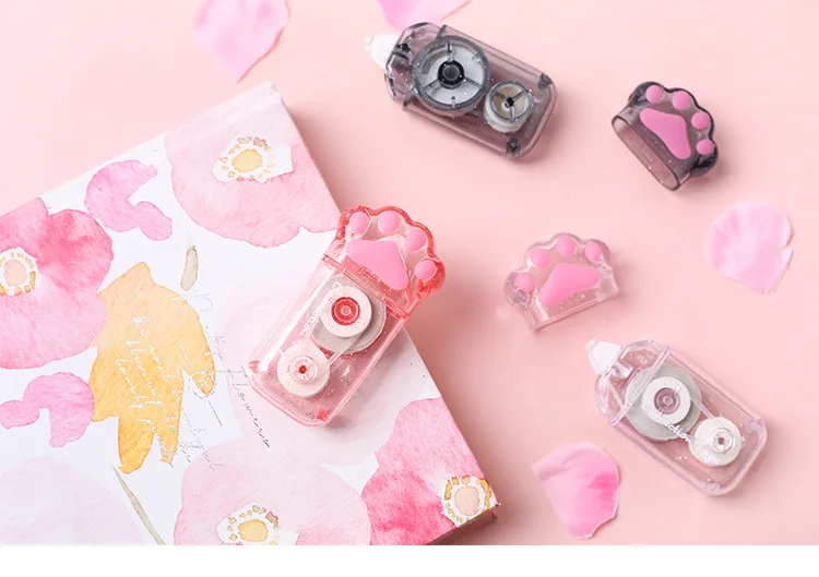 Mr. Paper 3 Style Cute Cat Claw Correction Tape Creative Large Capacity Cute School Supplies Stationery Kawaii Accessories Gifts