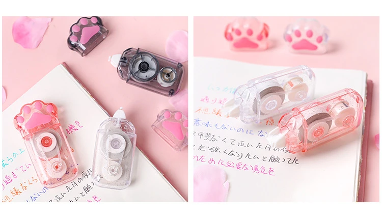 Mr. Paper 3 Style Cute Cat Claw Correction Tape Creative Large Capacity Cute School Supplies Stationery Kawaii Accessories Gifts