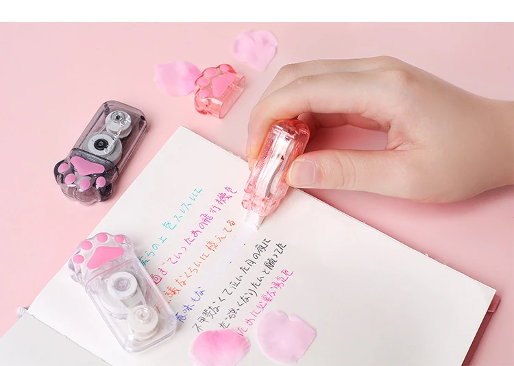 Mr. Paper 3 Style Cute Cat Claw Correction Tape Creative Large Capacity Cute School Supplies Stationery Kawaii Accessories Gifts