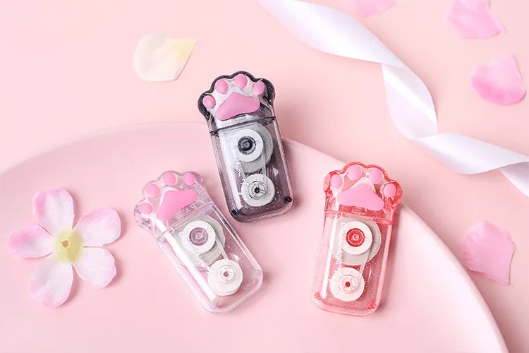 Mr. Paper 3 Style Cute Cat Claw Correction Tape Creative Large Capacity Cute School Supplies Stationery Kawaii Accessories Gifts