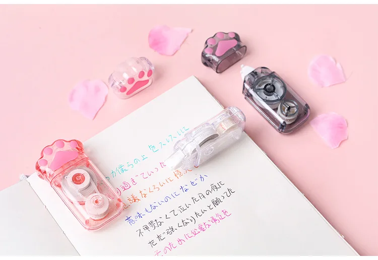 Mr. Paper 3 Style Cute Cat Claw Correction Tape Creative Large Capacity Cute School Supplies Stationery Kawaii Accessories Gifts