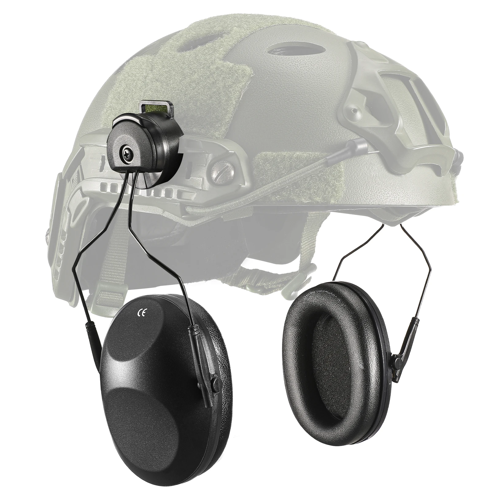 Anti-Noise Ear Plugs Tactical Hunting Folding Ear Defenders Ear Protector Ear Muff Hearing Protection Soundproof For Shooting