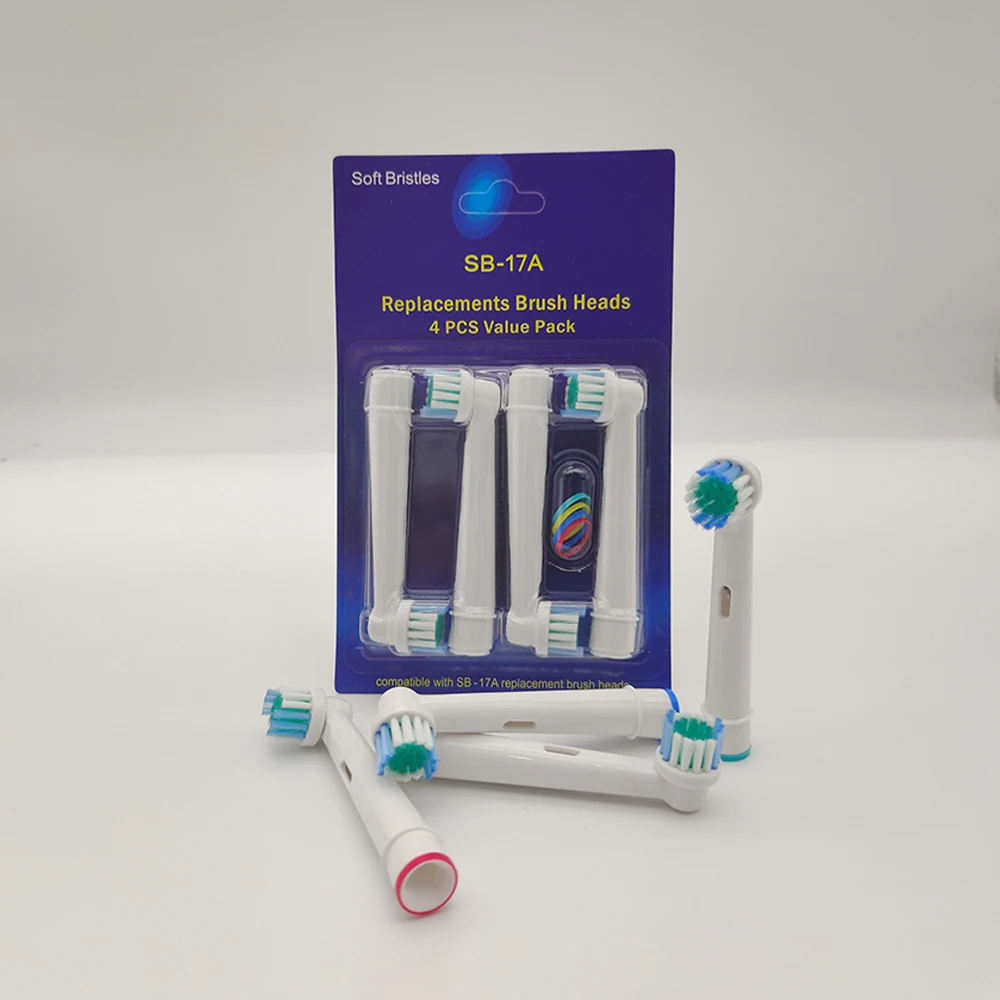 20Pcs/Lot Electric Toothbrush Head For Oral B Sensitive Replacement Brush Heads D25 D30 D32 D18 4739 3709 4728 D4510 D12013