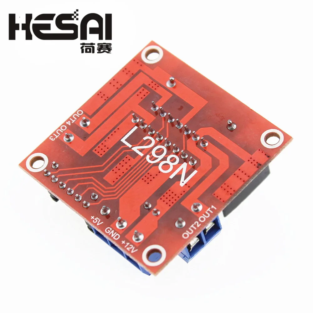 L298N New Dual H Bridge DC Stepper Motor Drive Controller Board Module for Arduino Diy Kit