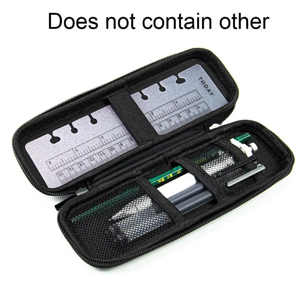 1PC Black EVA Hard Shell Stylus Pen Pencil Case Holder Protective Carrying Box Bag Storage Container for Pen Ballpoint Pen Stylu