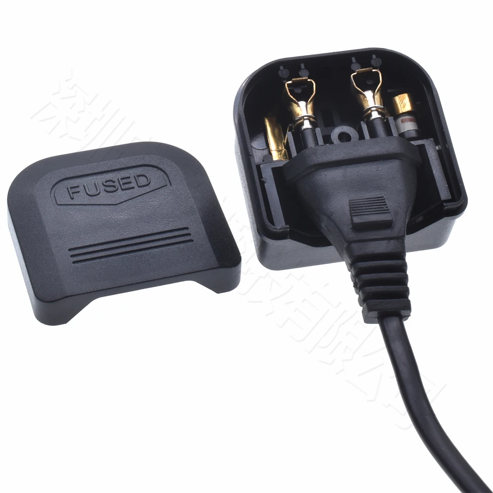 European EU 2Pin to UK 3Pin Power Socket Travel Plug Japan European EU to UK Travel Adapter Electrical Charger Adapter Converter