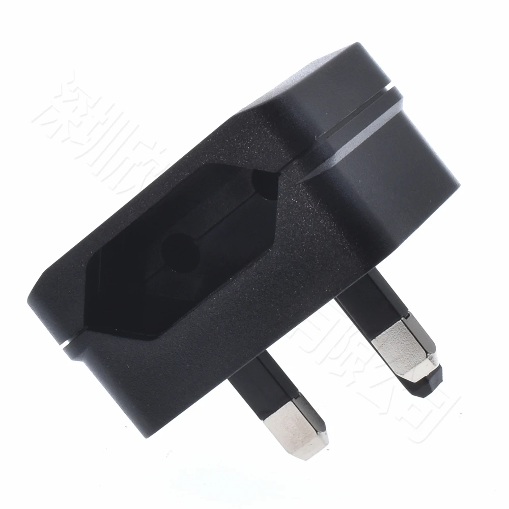 European EU 2Pin to UK 3Pin Power Socket Travel Plug Japan European EU to UK Travel Adapter Electrical Charger Adapter Converter
