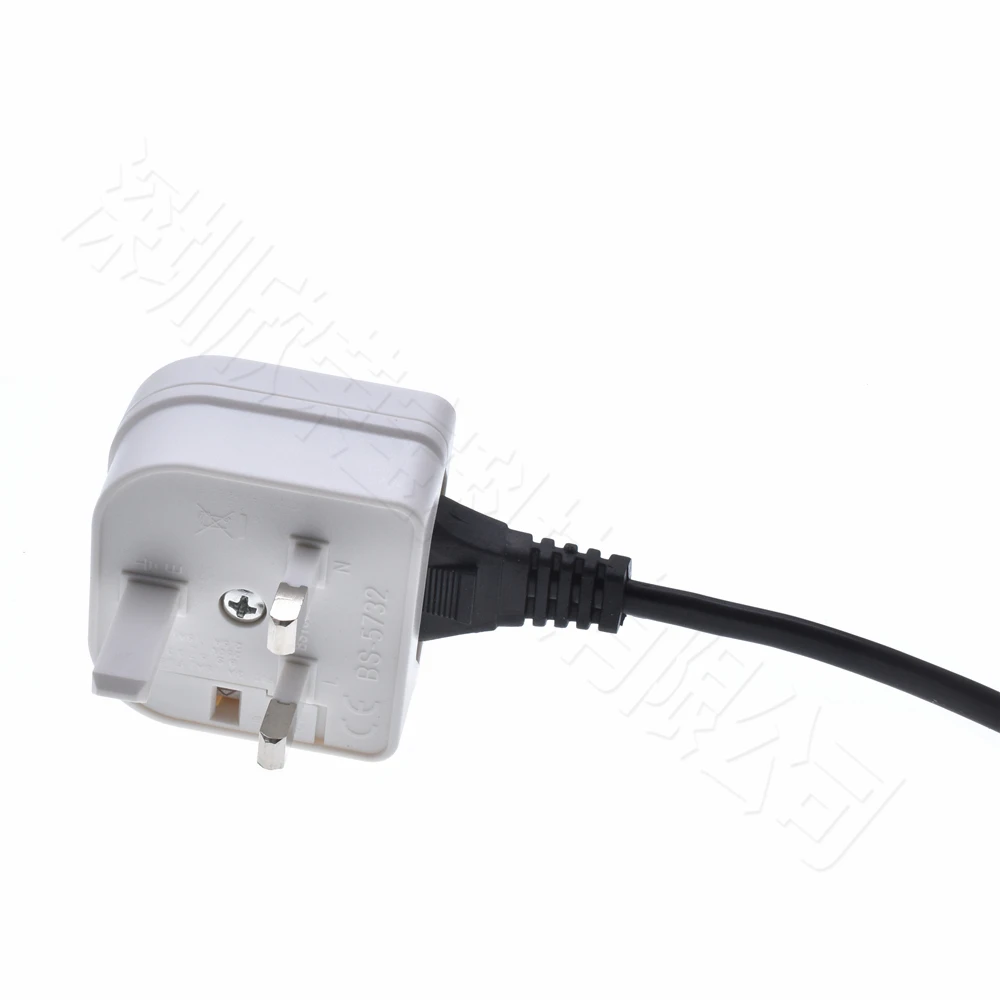 European EU 2Pin to UK 3Pin Power Socket Travel Plug Japan European EU to UK Travel Adapter Electrical Charger Adapter Converter