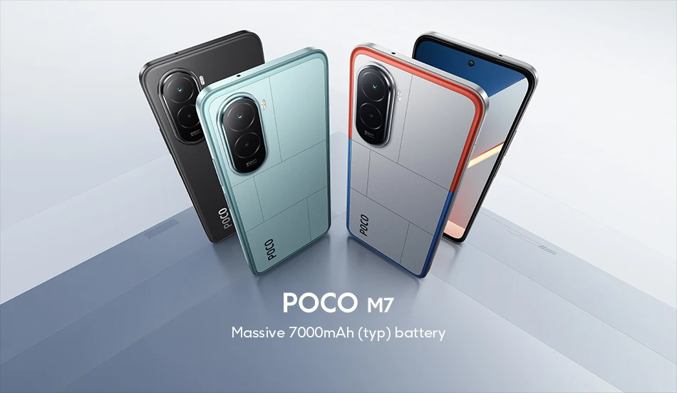 POCO M7 Global Version Smartphone Snapdragon 685 6.9" 144Hz FHD+ Display 7000mAh battery NFC 33W Turbo Charging IP64