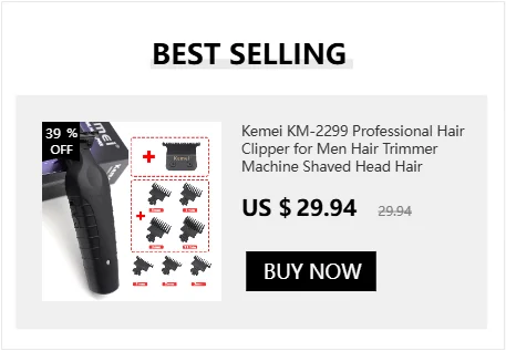For Kemei KM-5027 1949 5098 9163 5021 Etc. Hair Trimmer Limit Comb Universal Black Guards Hairdresser Hair Cutting Guide