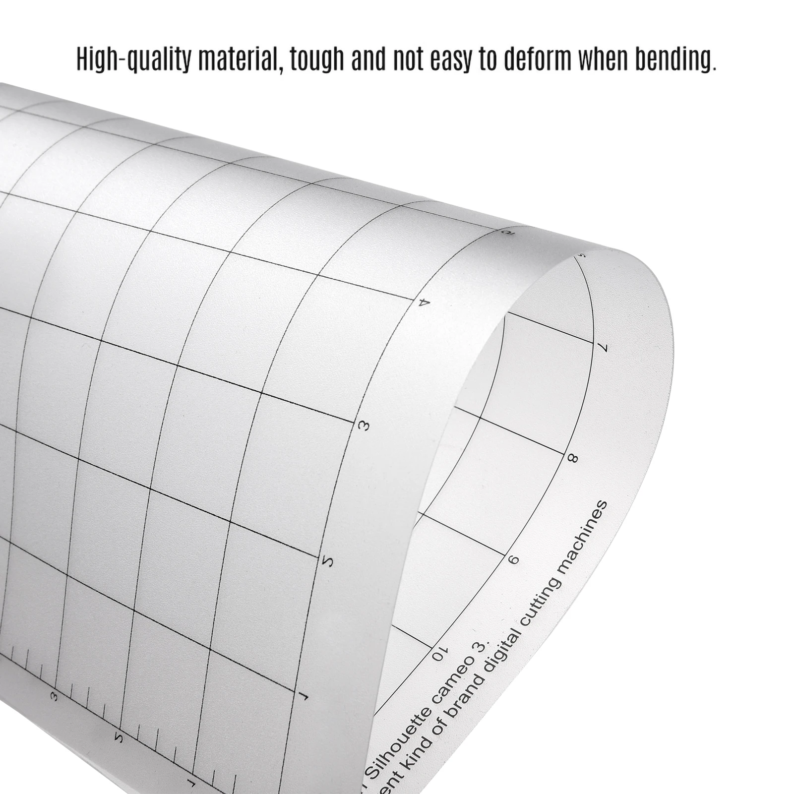 1/3/5/10Pc Replacement Cutting Mat Transparent Adhesive Mat with Measuring Grid 12*12-Inch for Silhouette Cameo Plotter Machine