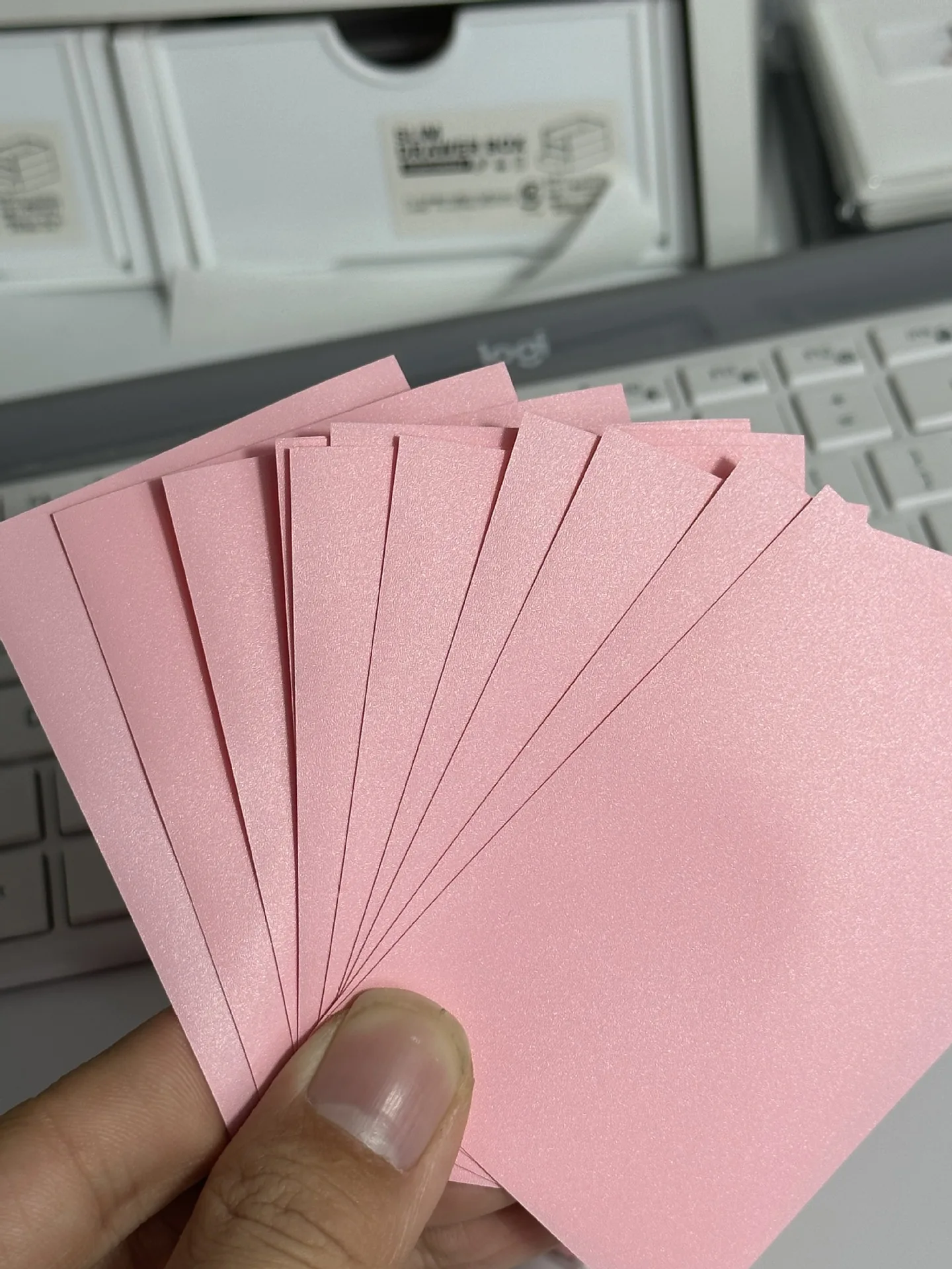 Sharkbang 50pcs/Lot Holo Card Sleeves 61x91mm 20C Macaron Color Kpop Holder For Postcards Films Game Cards Photocard Protector