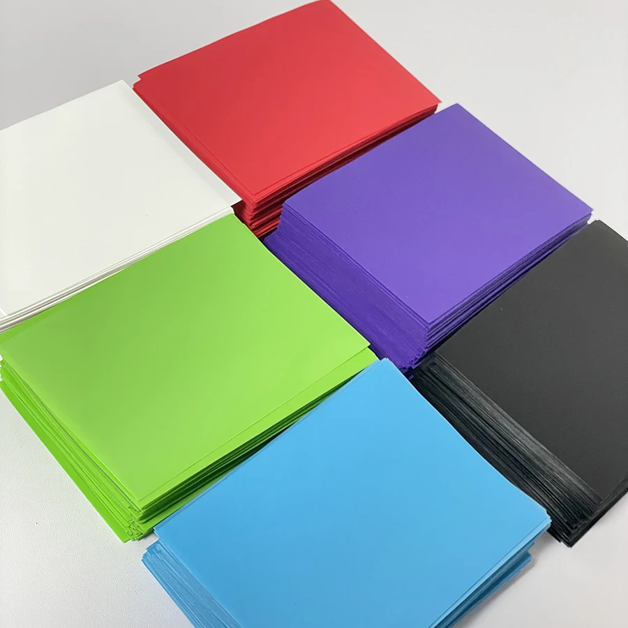 Sharkbang 50pcs/Lot Holo Card Sleeves 61x91mm 20C Macaron Color Kpop Holder For Postcards Films Game Cards Photocard Protector