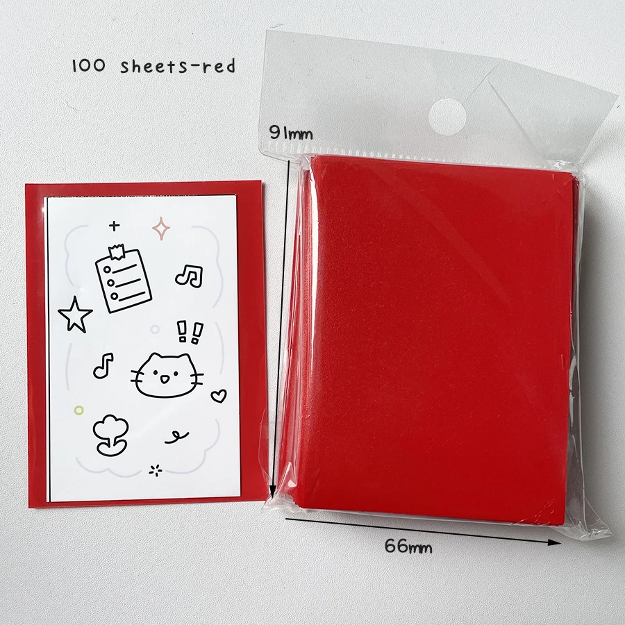 Sharkbang 50pcs/Lot Holo Card Sleeves 61x91mm 20C Macaron Color Kpop Holder For Postcards Films Game Cards Photocard Protector