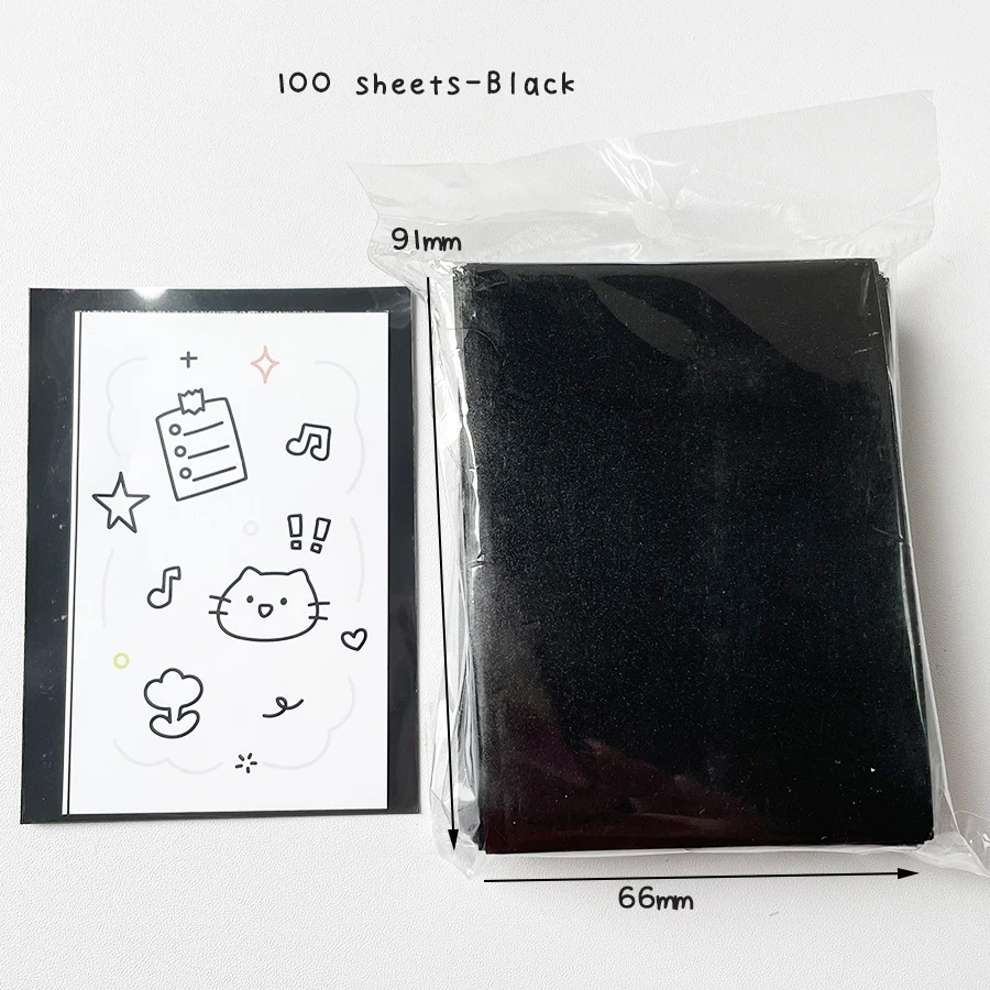 Sharkbang 50pcs/Lot Holo Card Sleeves 61x91mm 20C Macaron Color Kpop Holder For Postcards Films Game Cards Photocard Protector